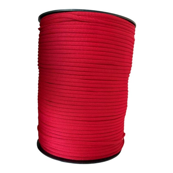 Nr.26 Rød 4mm flat tråd