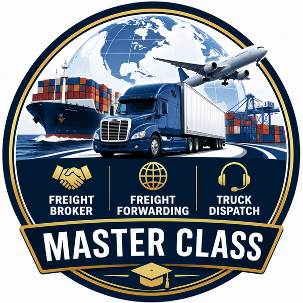Freight Broker, Freight Forwarding & Truck Dispatch Master Class