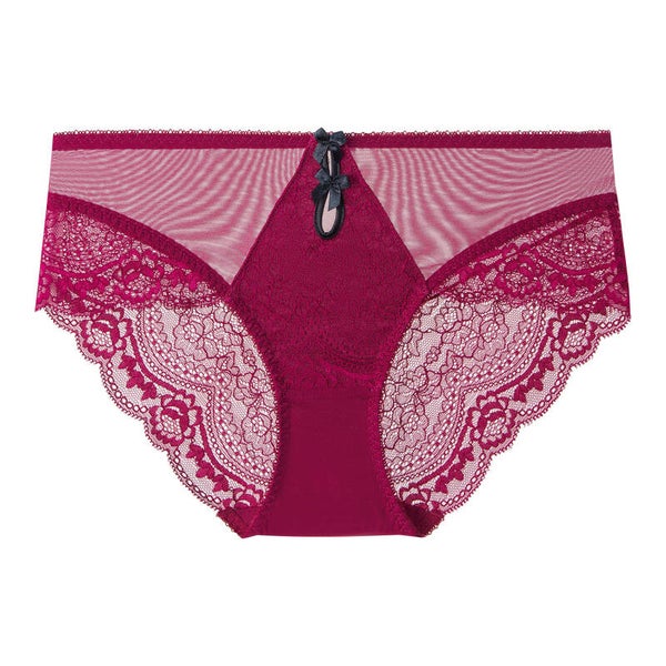 Sexy French Butt-Lifting Low-Waist Cotton Crotch Lace Cheeky