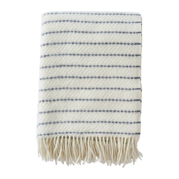 Klippan Eco Plaid wol Craft Grijs