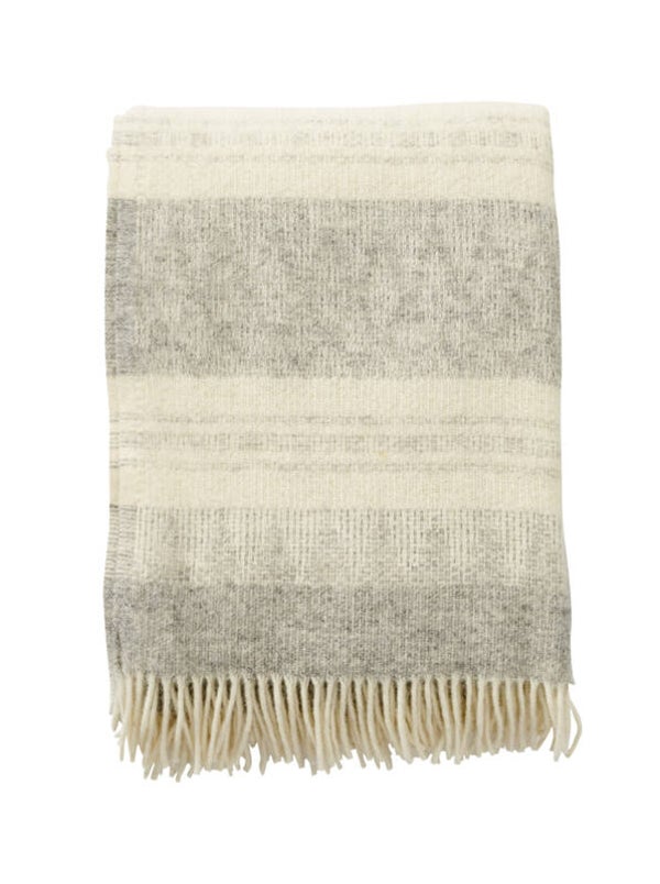 Klippan Plaid wol Freja Grijs