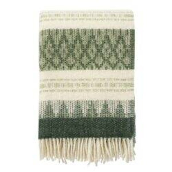 Klippan Plaid wol Freja Groen