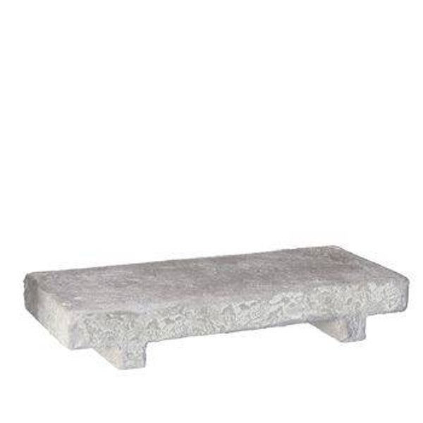 Plateau Maguro Cement licht grijs L20 B8,5 h3,5cm