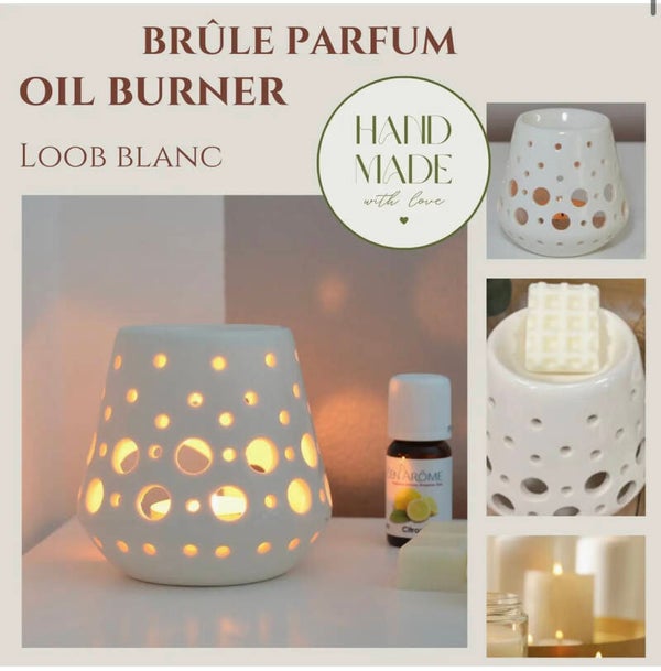 White Loob keramische parfumbrander