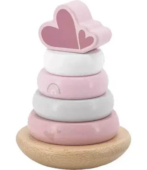 Label Label - Stapeltoren roze