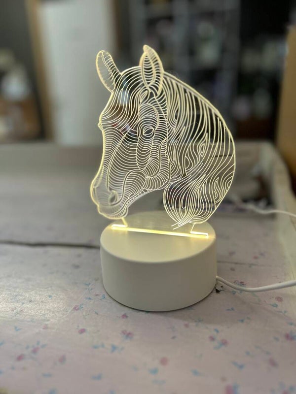 Nachtlampje Paard