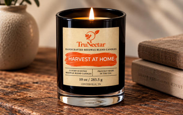 Harvest at Home Beeswax Blend Candle