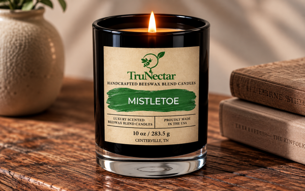 Mistletoe Beeswax Blend Candle