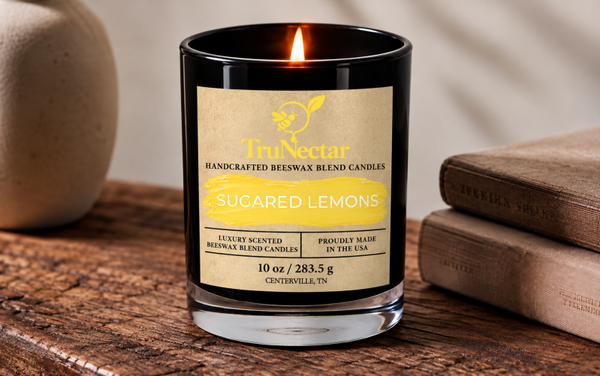 Sugared Lemons Beeswax Blend Candle