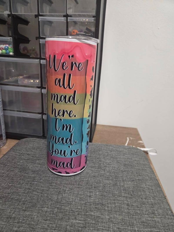 The Cheshire cat tumbler