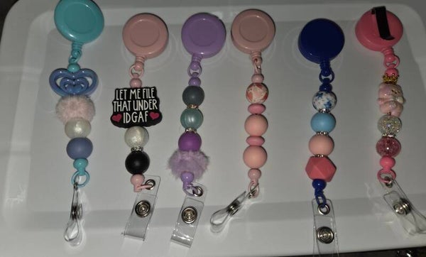 Randomly picked ID badges