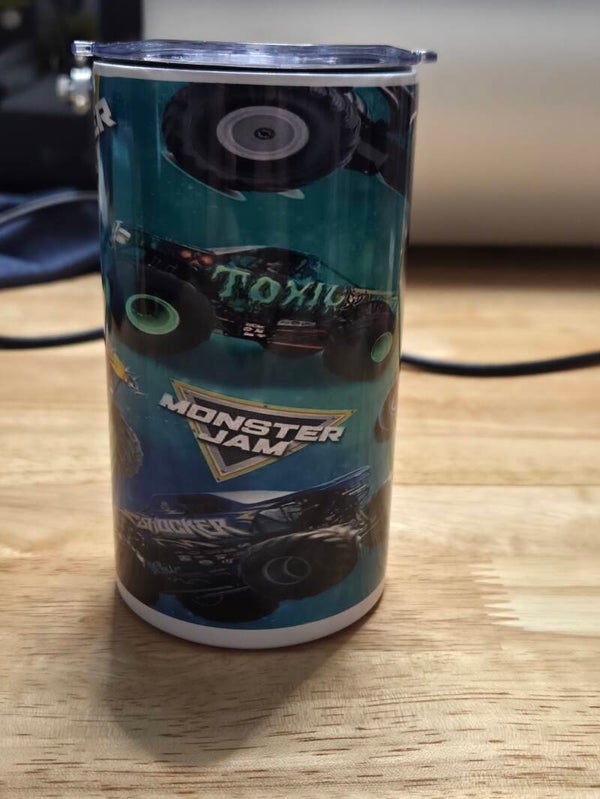 Monster jam tumbler
