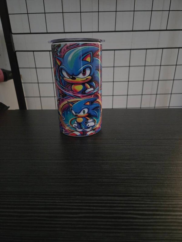 12oz Blue blur tumbler