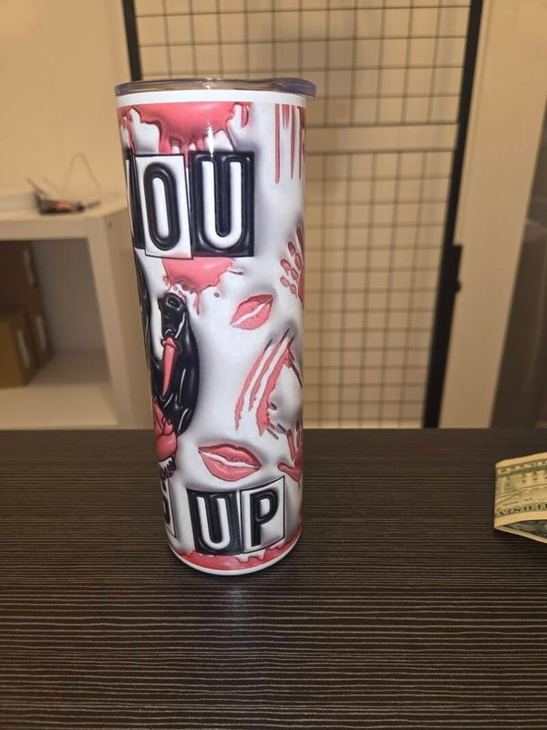 20oz Scream tumbler