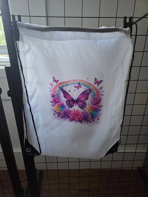 Personalized draw string bags