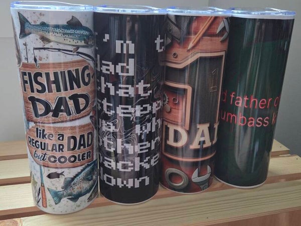 20oz dad tumblers
