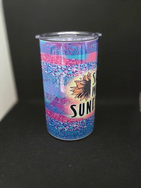 12oz flower tumblers