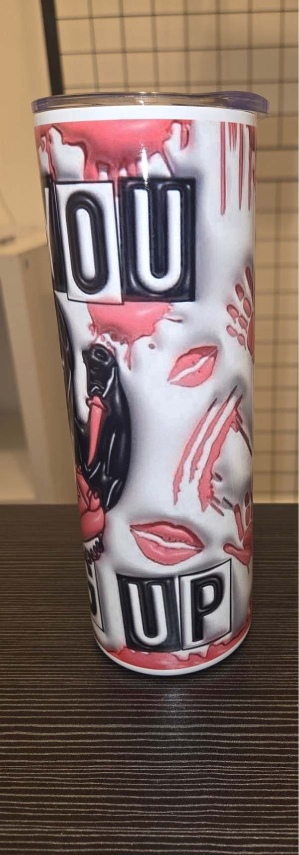 20oz Scream tumbler