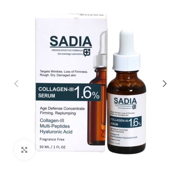 Sadia Collagen-III Serum 1.6% – 30ML