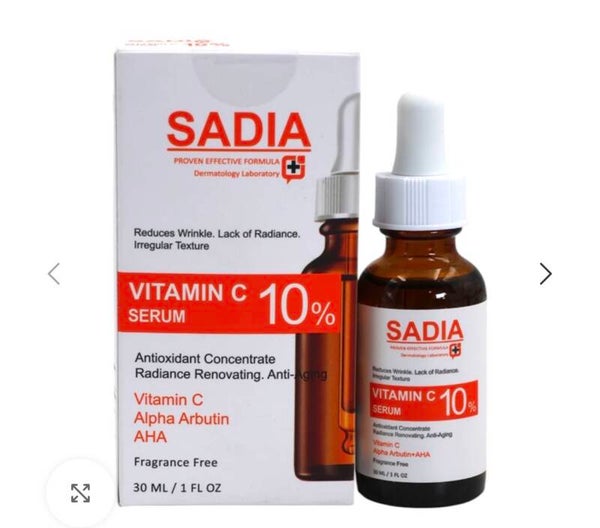 Sadia Vitamin C Serum 10% – 30ML