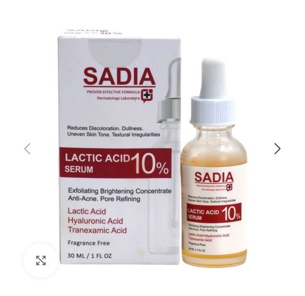 Sadia Lactic Acid Serum 10% – 30ML