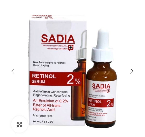 Sadia Retinol Serum 2% – 30ML