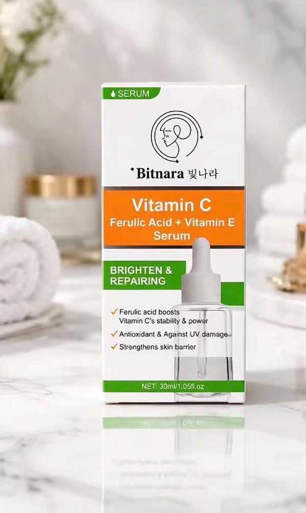Bitnara 5% Vitamin C + Ferulic Acid + Vitamin E Serum (30ml)