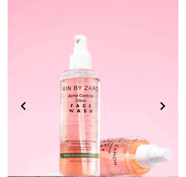 Skin By Zaron Acne Control Glow Face Wash. 7.04 FL. OZ. ( 200 mL )