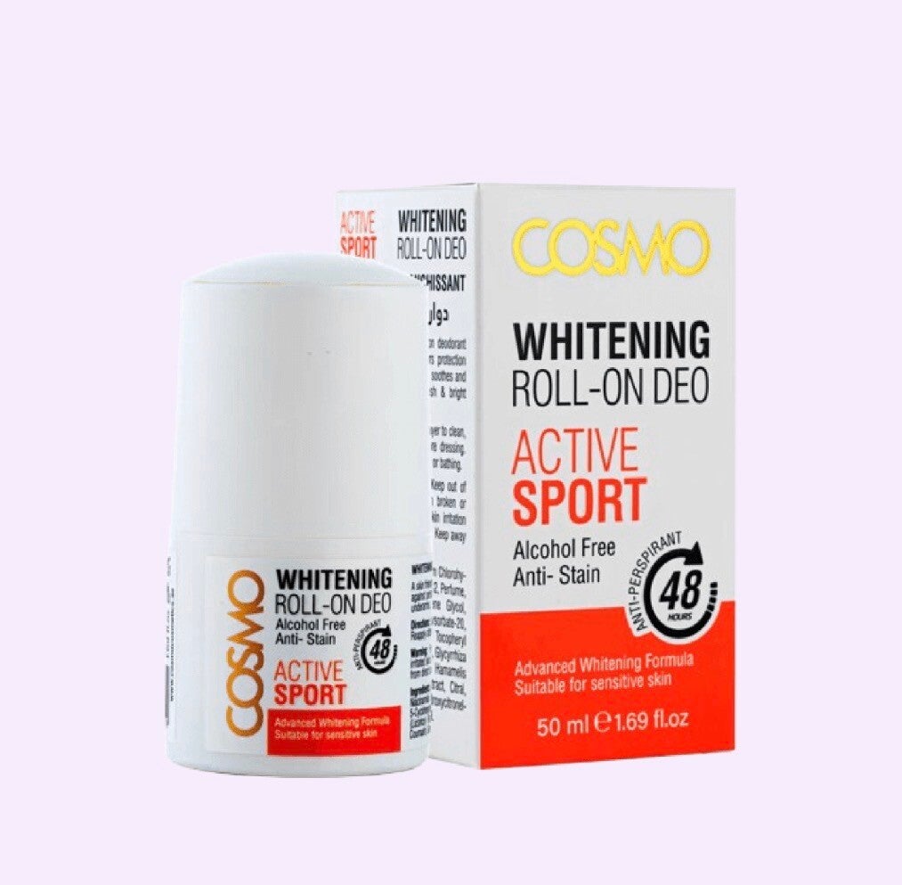 Cosmo Active Sport Whitening Roll On Deo