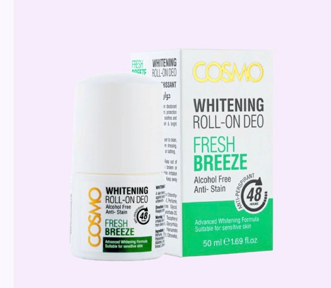 Cosmo Fresh Breeze Whitening Roll On Deodorant