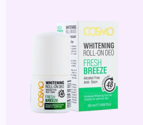 Cosmo Fresh Breeze Whitening Roll On Deodorant