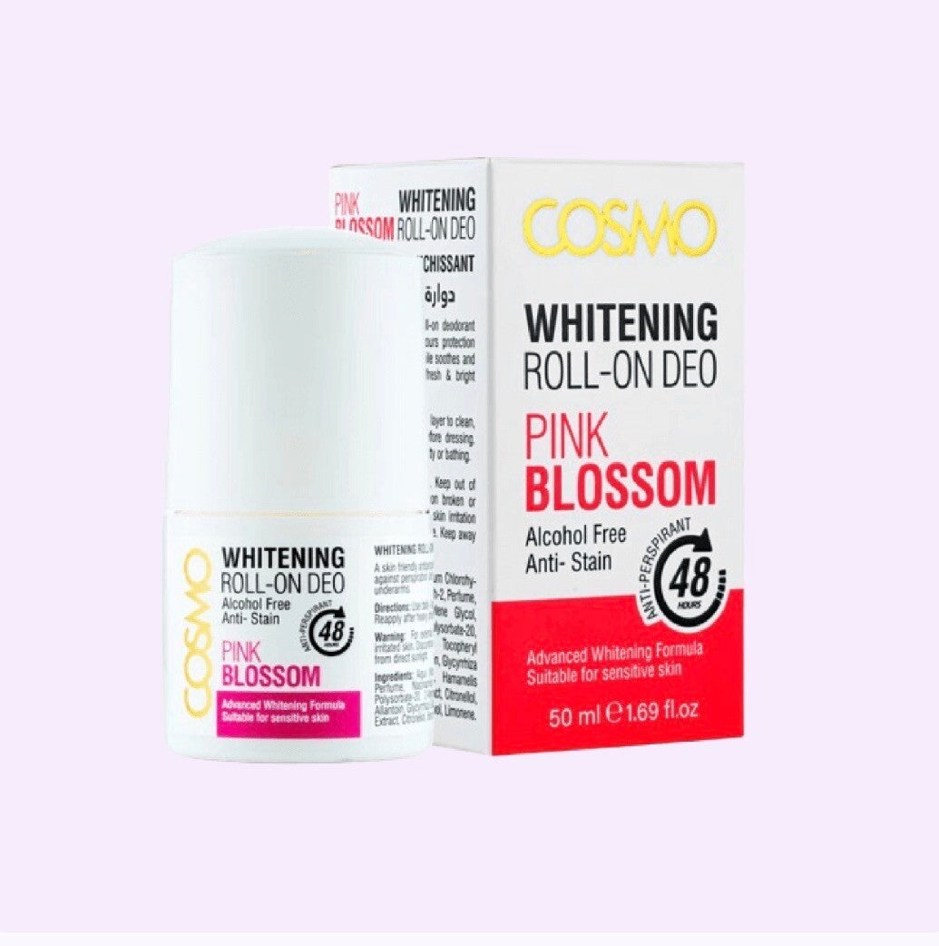 Cosmo Pink Blossom Whitening Roll On Deo