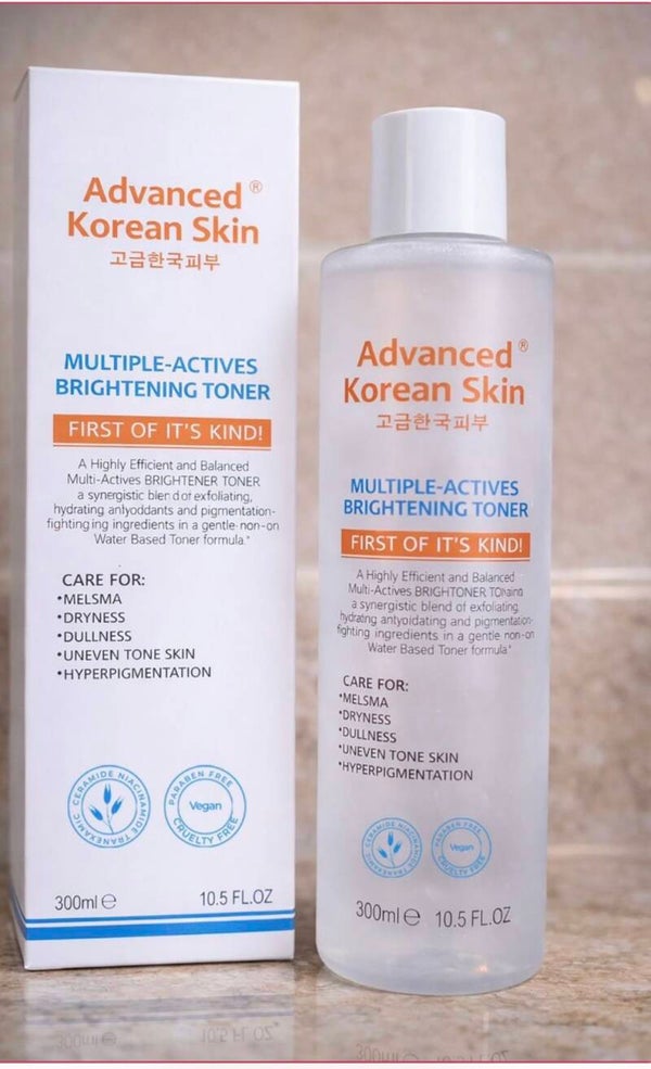 Advanced Korean Skin Multiple-Actives Brightening Toner 300ml