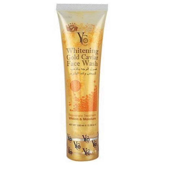 YC Whitening Gold Caviar Face Wash - Rejuvenate Treatment (100g)