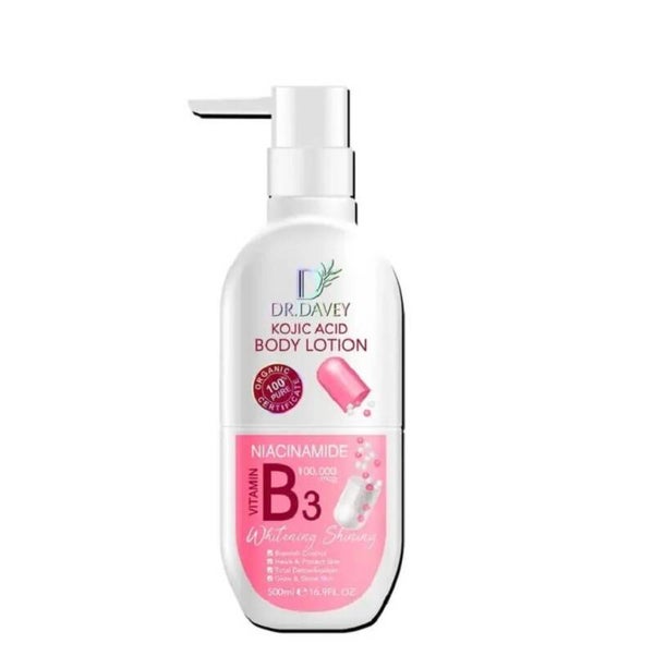 Dr Davey Kojic Acid Body Lotion. 16.9 FL. OZ. ( 500ml )