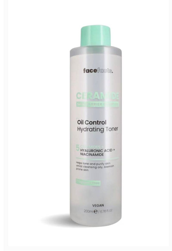 Face Facts Oil Control Hydrating Toner. 6.76 FL. OZ. ( 200 mL )