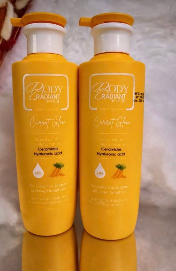 Body Radiant Carrot Glow Body lotion (500ml)