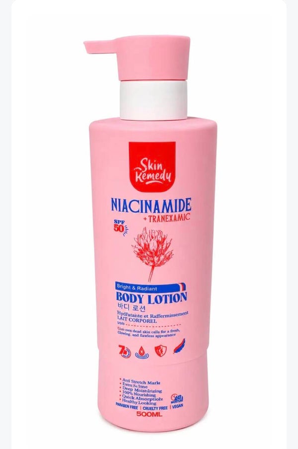 🌸 Skin Remedy Niacinamide + Tranexamic Body Lotion SPF 50