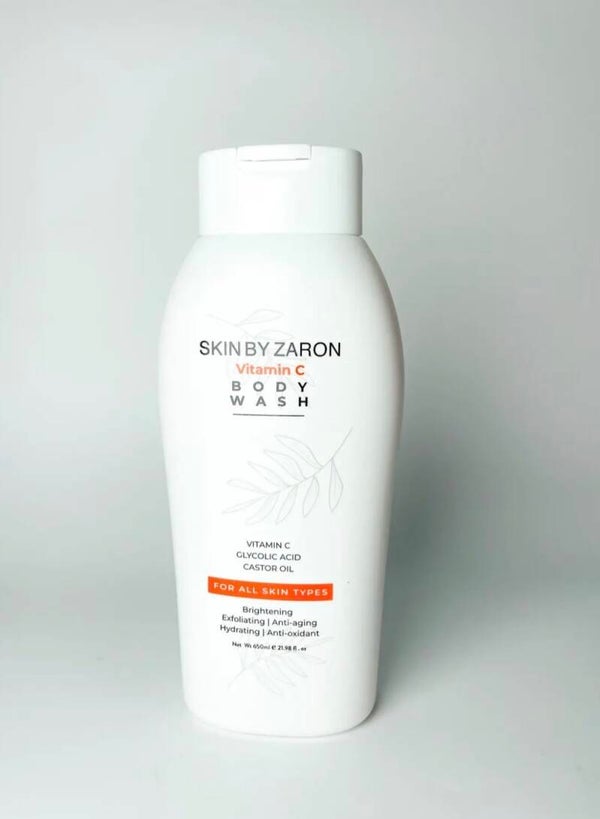 Skin By Zaron Vitamin C Brightening Exfoliating Body Wash. 21.98 FL. OZ ( 650 mL )