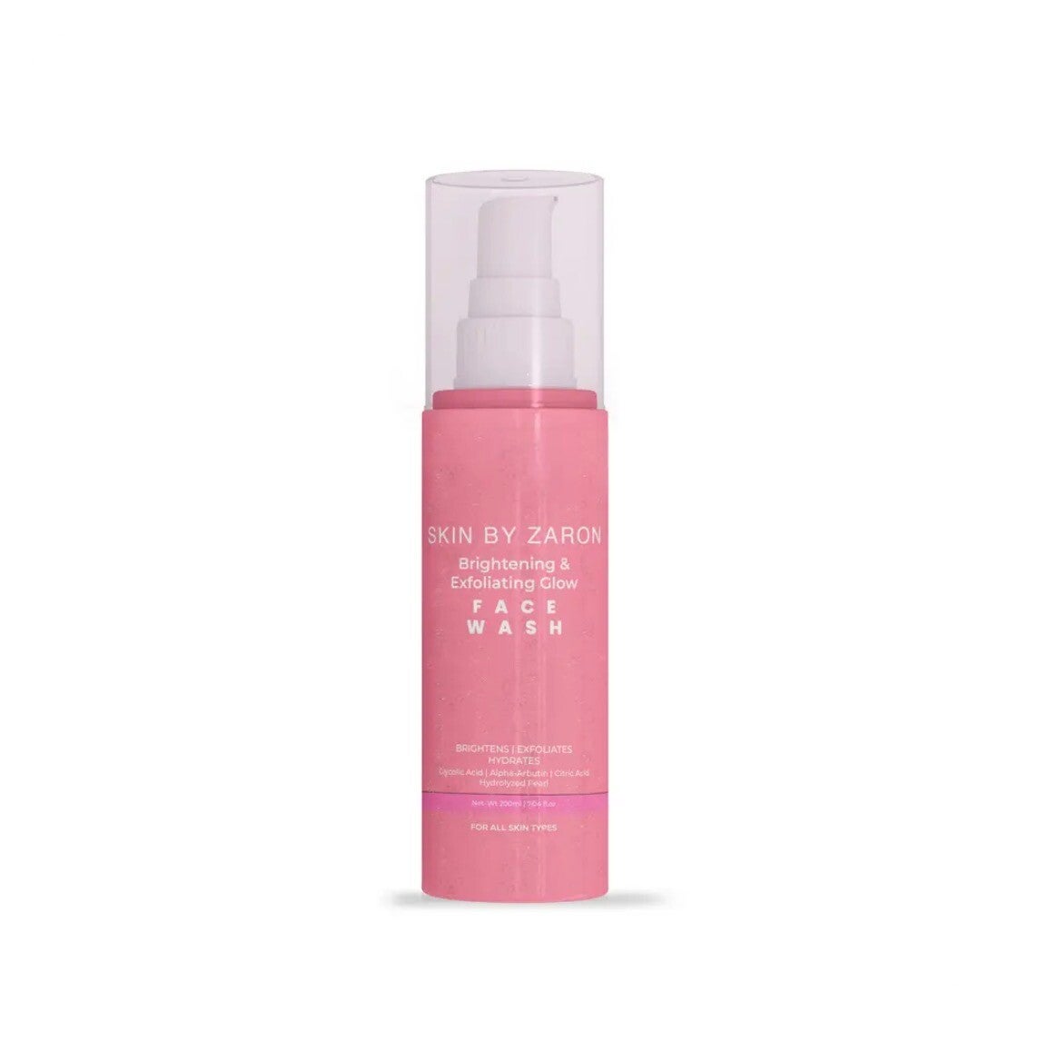 Skin By Zaron Brightening Exfoliating Glow Face Wash. 7.04 FL. OZ. ( 200 mL )