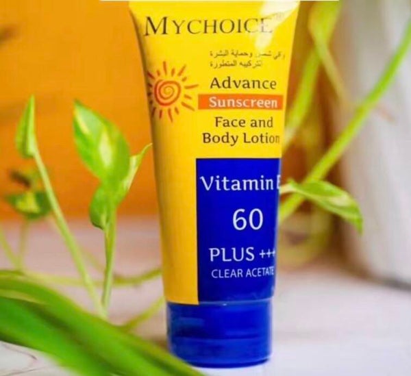 My choice advance sunscreen