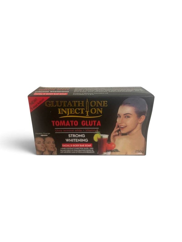 🌟 Glutatione Injection Tomato Gluta Strong Whitening Soap (250g)