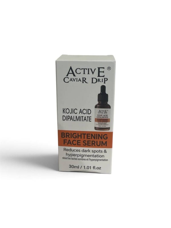 Active Caviar Drip Kojic Acid Dipalmitate Brightening Face Serum (30ml)