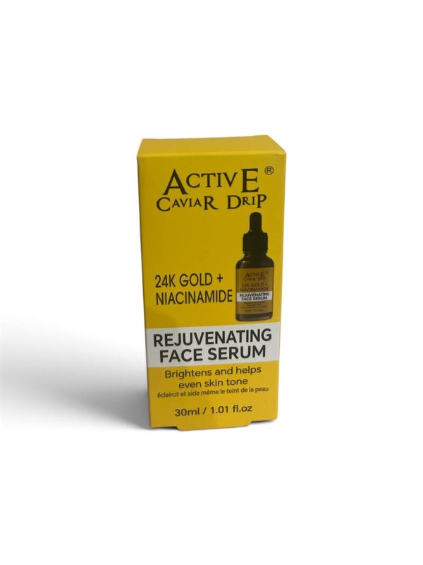 Active Caviar Drip 24K Gold + Niacinamide Rejuvenating Face Serum (30ml)