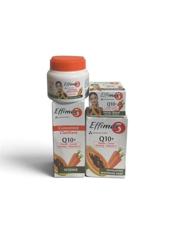 This ultimate 4-piece skin-brightening system!