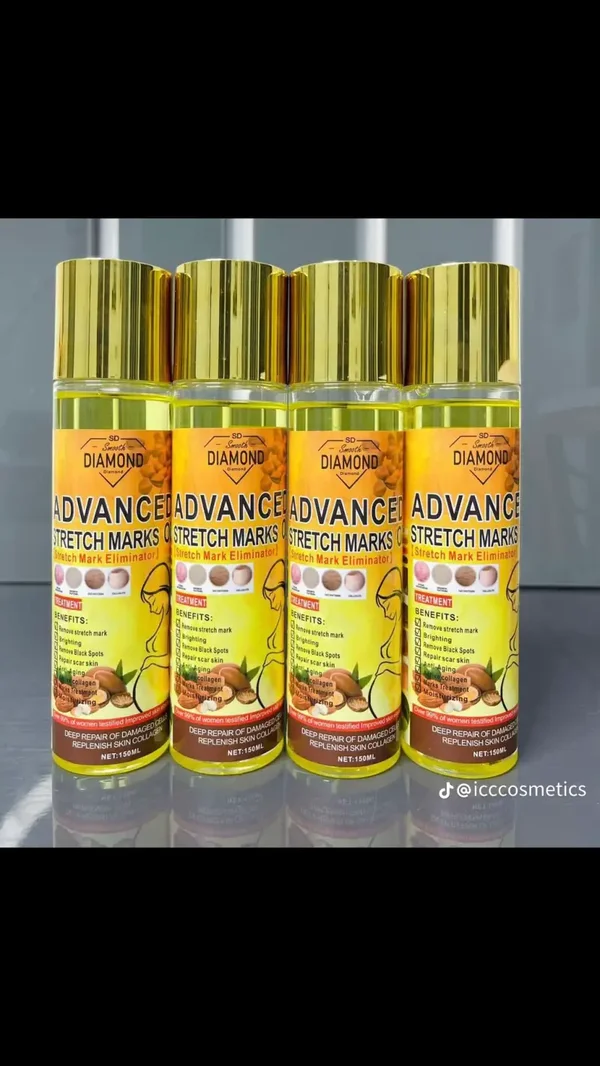 Smooth Diamond Advanced Stretch Marks Oil