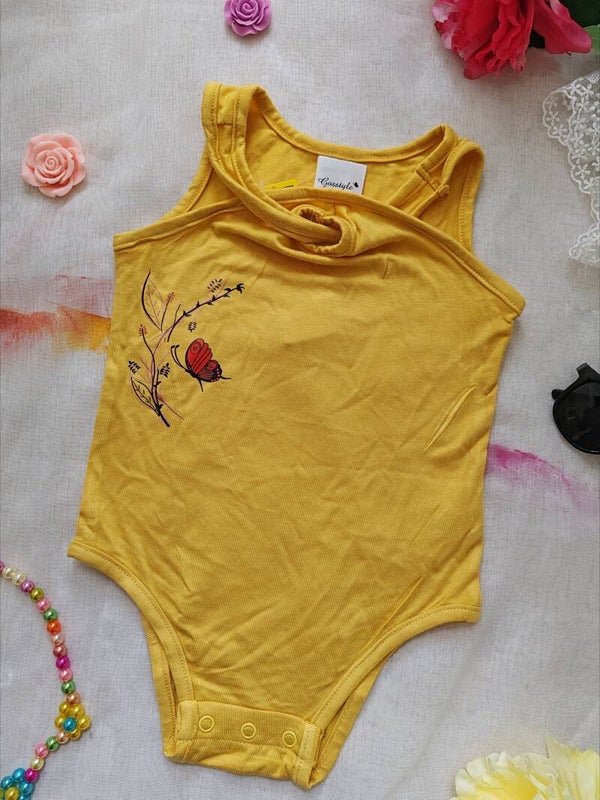 bodie croisé jaune