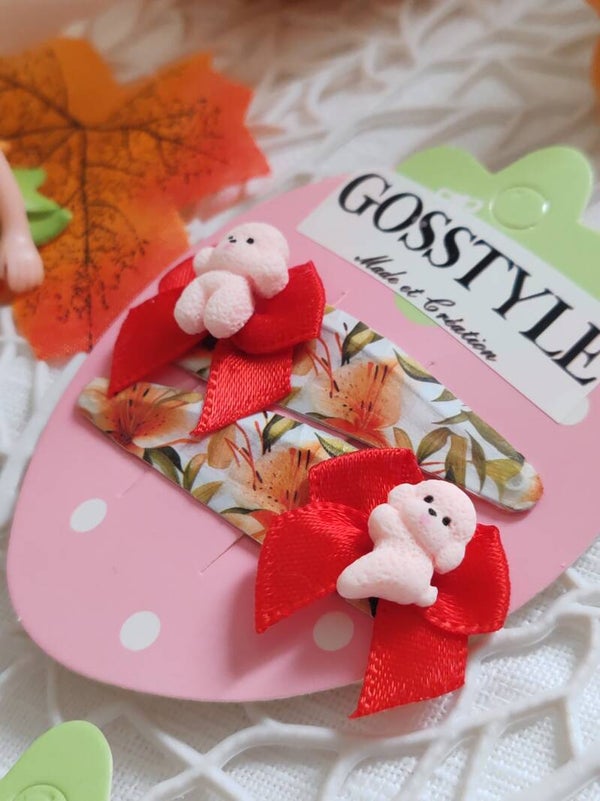 Barrettes chien