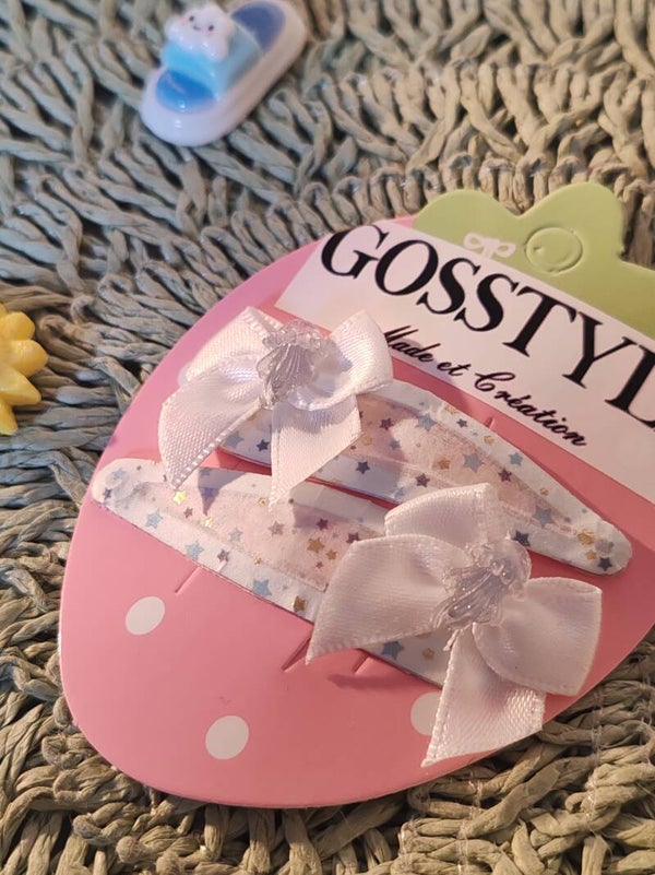 barrettes méduses