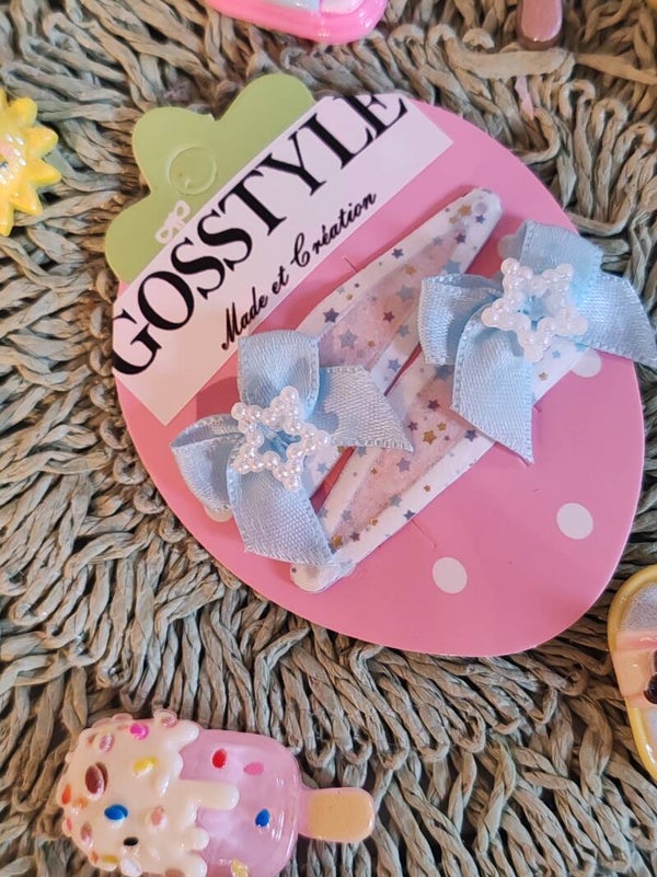 barrettes étoilés